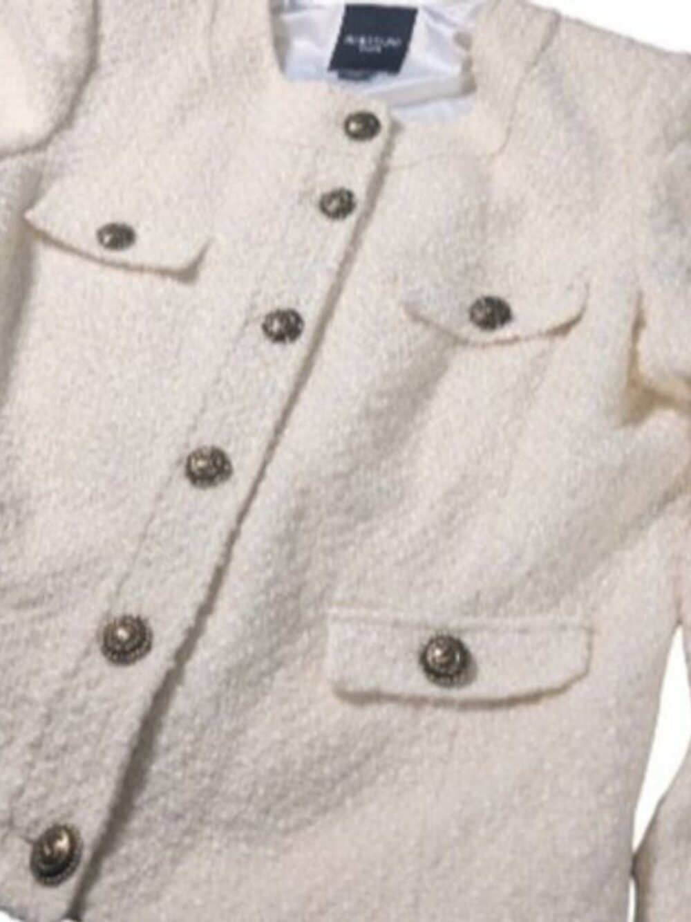 Guess By Marciano Margot Blazer Frosted White Coat Women's Size 8
